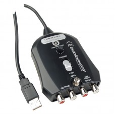 Audio interface 2in/2out PHONO/LINE