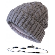 Mammoth Grey, muts met ingebouwde headphones