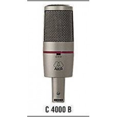 Large diaphragm condenser mic for radio announcing