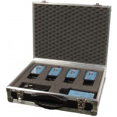 Empty Flight-case for 4 Beltpacks + Charger