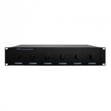 Multi-Channel volume control, 100 Volt, 6x60 W