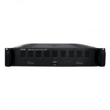 19inch power amplifier 2x600w 4ohm black