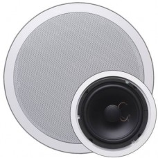 2-weg inbouw rond , 20w100V of 100W16ohm,wit