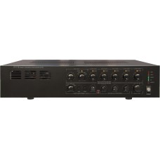  100V, 240W zone mixing amplifier with 6 zones