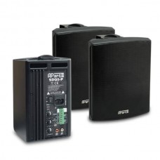 Design 2-way active stereo cab sp bl (p/paar)