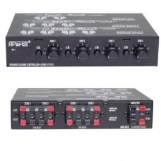SVC4 B, centrale vol. regeling, 4x (2x40W), zwart
