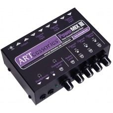 Three-Channel Stereo Mixer