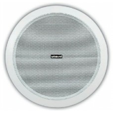 Ronde inbouwluidspreker,LS6,5inch,8ohm,10W ABS wit