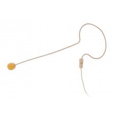 earhanging condenser mic+mini jack connection skin