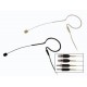 Clip-on ear microphone - in skin colour