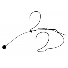 headset condenser mic+mini jackconnection black