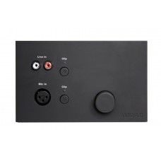 Remote wall mixer module RJ45 output black