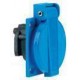 Panel socket schucko type straight 50x50 220V/16A
