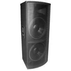 passieve 2-weg speaker 2x15inch +dynamische driver