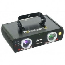 Ares 2-Weg Laser Effect DMX - Groen/Paars