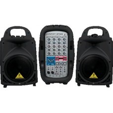 Ultra-Compact 300w 6-Ch Portable PA Syst.