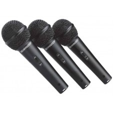 Dynamic Microphones 3-pack Super Card. Voc.