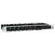 Prof. 8-channel 3-bus Mic/Line Zone Mixer