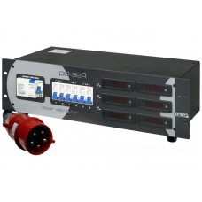 32 Ampere 3-fase stroomverdeler, BE/FR stopcont.