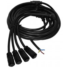 Power distribution cable for panels and scanbox