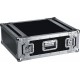 Flightcase 4U met kofferdeksel voor-en achteraan