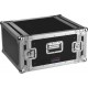 Flightcase 6U met kofferdeksel voor-en achteraan