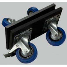 Wielplaat vr flight incl 2 gemonteerde wielen 30cm