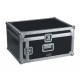 Combo flightcase 11U horizontaal met H: 4IU