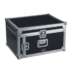 Combo flightcase 11U horizontaal met H: 6U