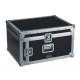 Combo flightcase 11U horizontaal met H: 6U