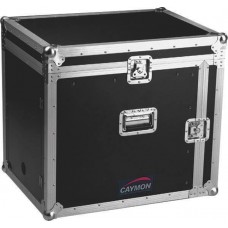 Combo flightcase 11U horizontaal met H: 10U