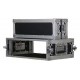 Flightcase depth 34cm Height 3U