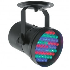 led par 36 - DMX - leds RGB black