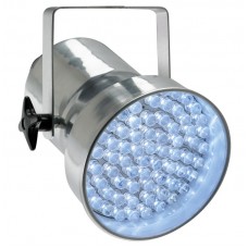 led par 38 - DMX - leds white - silver