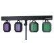 DMX bar :  4 projectors 148 leds RGB 10mm