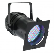 led par 56 long - DMX - leds RGB - black