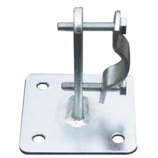 Bevestigingsplaatje voor buis dia 50mm
