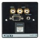 WP-23 Wallmount multimedia connection interface