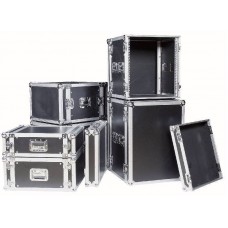 Flightcase 19inch rack 6 HE Back and Front Cover