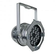 LED Par 64 short 18x3-in-1 Polished  Housing