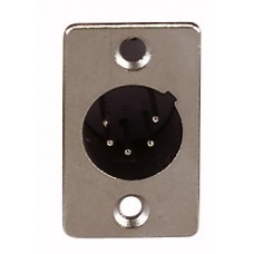 XLR Chassis 5 Pole Male