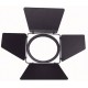 Barndoor for Par 56 Can Long Black
