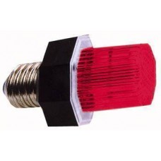 Easy Flash E27 Strobe Egg Slimline Red