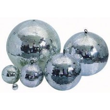 Halfmirrorball 30 cm including Motor