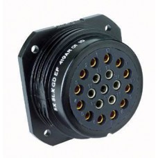 Socapex 19 pin male chassis connector