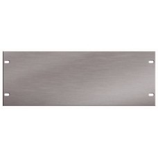 19inch Blindpanel 4HE Aluminium Brushed