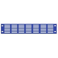 19inch Ventillationpanel 2HE Blue