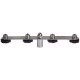 Microphone T bar for 4 Microphones