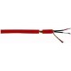 MC-226R Microphcable Red Double Isolation per m