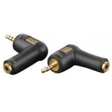 3p. miniJack M/3p. miniJack F 90° adapter